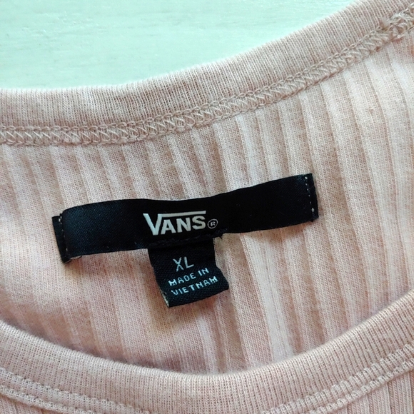 VANS NEW Rise N Shine Ribbed Racer Tank Top - Picture 11 of 11